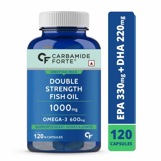 Buy Carbamide Forte Double Strength Fish Oil 1000mg With Omega 3 600mg ...