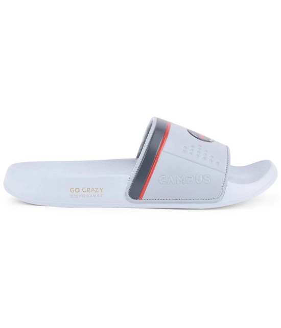 Campus - Dark Grey Mens Slide Flip Flop - None