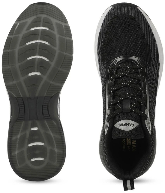 Campus SUMMIT Black Mens Sports Running Shoes - None