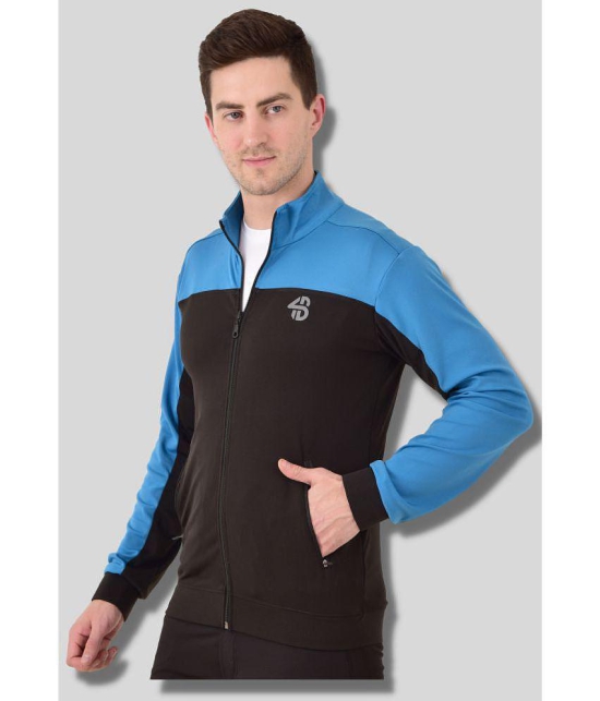 Forbro - Blue Lycra Regular Fit Mens Casual Jacket ( Pack of 1 ) - None