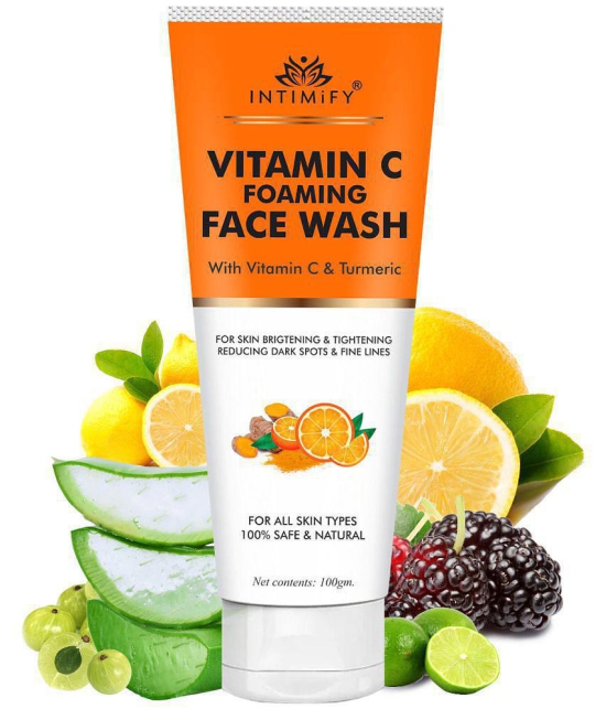 Intimify Vitamin C Face Wash, face wash, anti aging wrinkles face wash, anti aging face wash, 100 gm