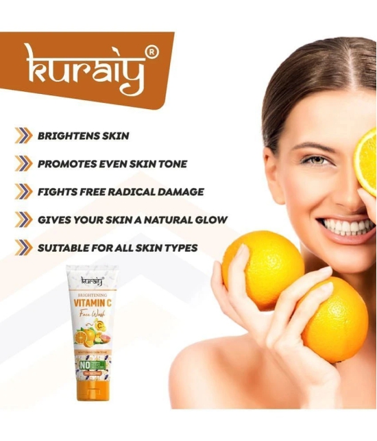 KURAIY Vitamin C Face Cream Improve Fine Lines Dull Skin Whitening Anti Aging Skin Care