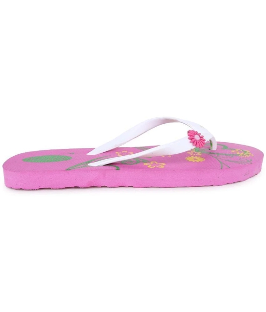 Phonolite Pink Womens Flip Flop - None