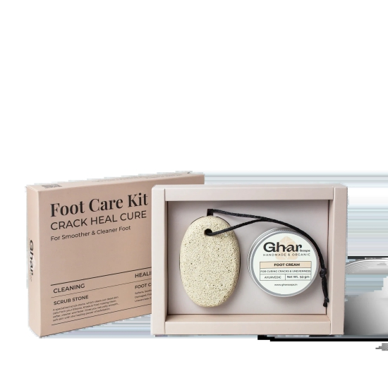 FOOT CARE KIT-FOOT CREAM + SCRUB STONE