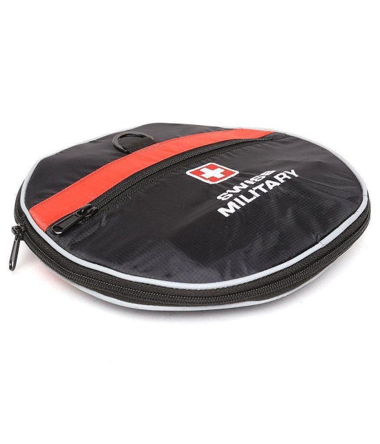 Swiss Military Black Polyester Gym Bag