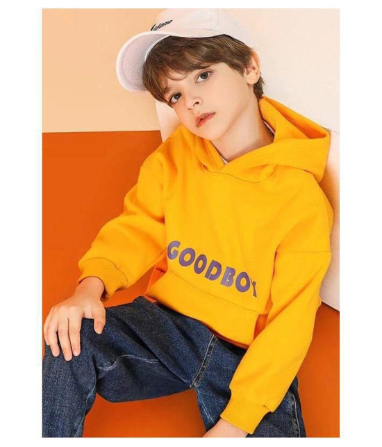 Force Boys Cotton Sweatshirts Yellow 6-7 Years - None