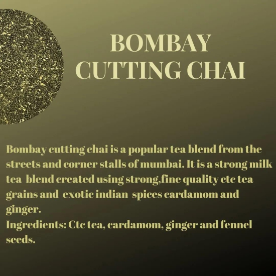 Bombay Cutting Chai-Try 1st buy later 30gms sample pack (Makes 12 cups)