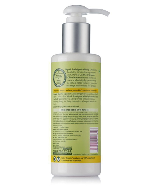 Lotus Organics+ Mystic Brilliance Body Lotion 200ml