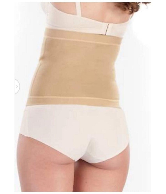 SELETA - Beige women shapewear Cotton Women's Waist Cincher ( Pack of 2 ) - None