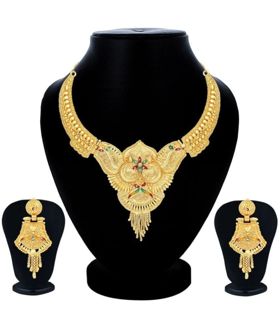 Sukkhi - Multi Color Alloy Necklace Set ( Pack of 1 ) - Multi Color