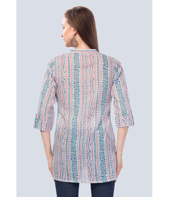 Meher Impex Multi Color Cotton Womens Tunic ( Pack of 1 ) - None