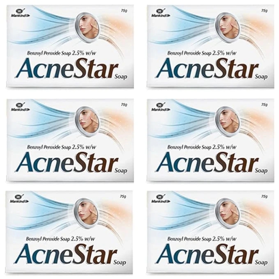 AcneStar Soap Pack of 6