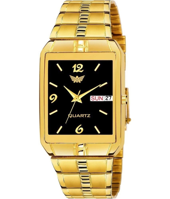 Abrexo Gold Stainless Steel Analog Mens Watch