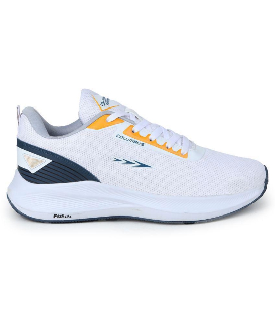 Columbus - SHIFT PRO Sport Shoe White Men's Sports Running Shoes - None