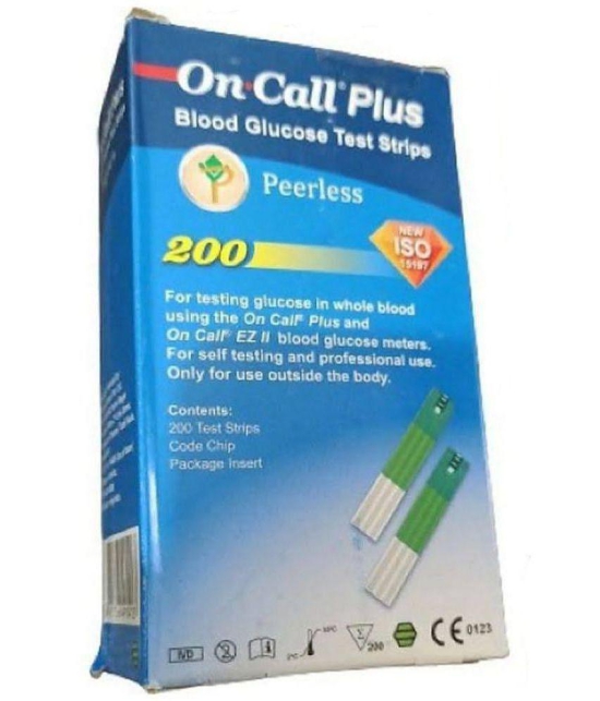 On Call Plus 200 Test Strips Expiry: May 2024 - On Call Plus 100 Strips and More