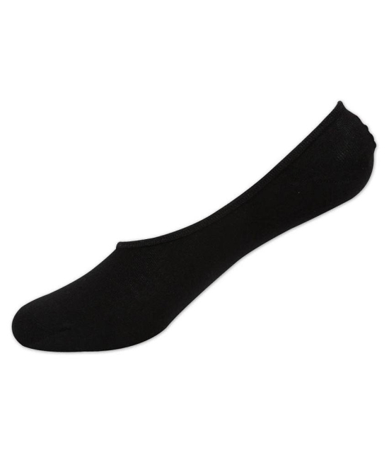 Loafer Socks with Anti-Slip Silicon Black color for men & women Pack of 3 - None