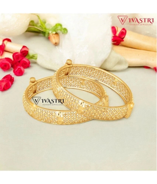 VIVASTRI Gold Bangle ( Pack of 1 ) - None