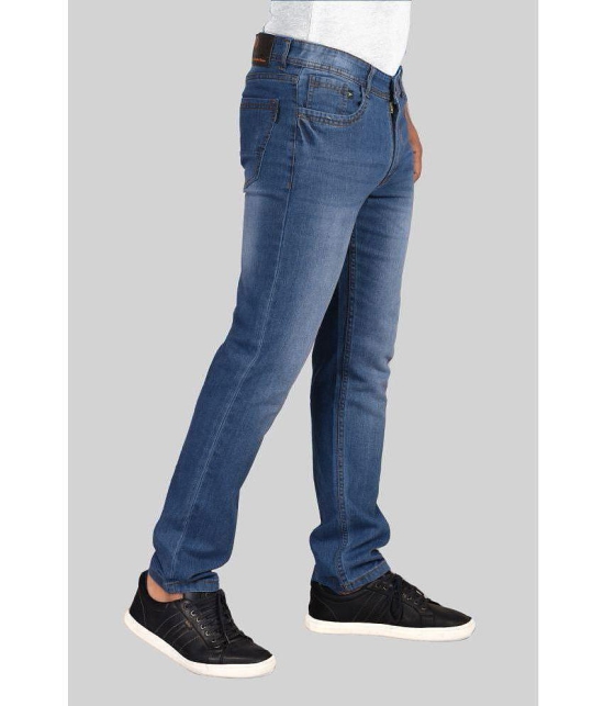 Aflash - Blue Denim Slim Fit Men''s Jeans ( Pack of 1 ) - None