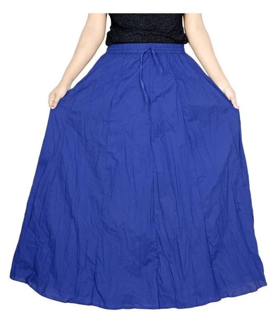 Sttoffa Cotton Broomstick Skirt - Blue - 38