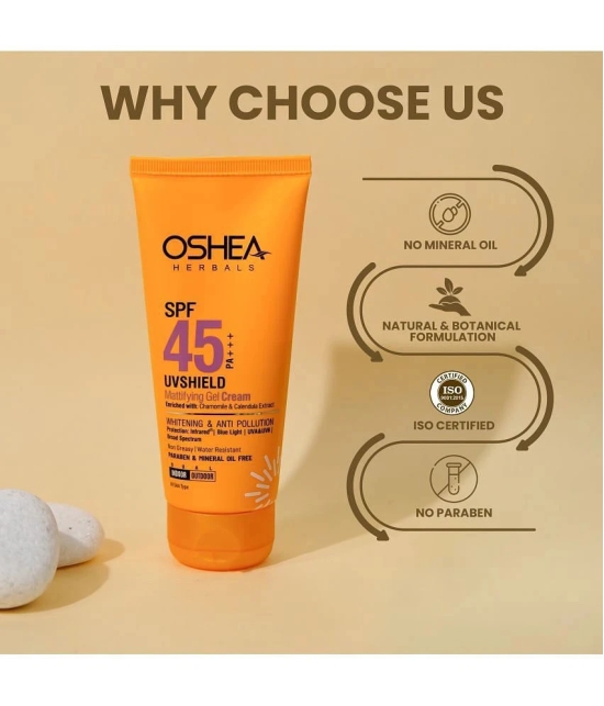 Oshea Herbals SPF 50 PA+++ UVSHIELD SUN BLOCK FORMULA120Grams