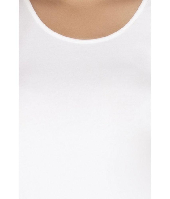 Amante Cotton Tanks - White Single - L