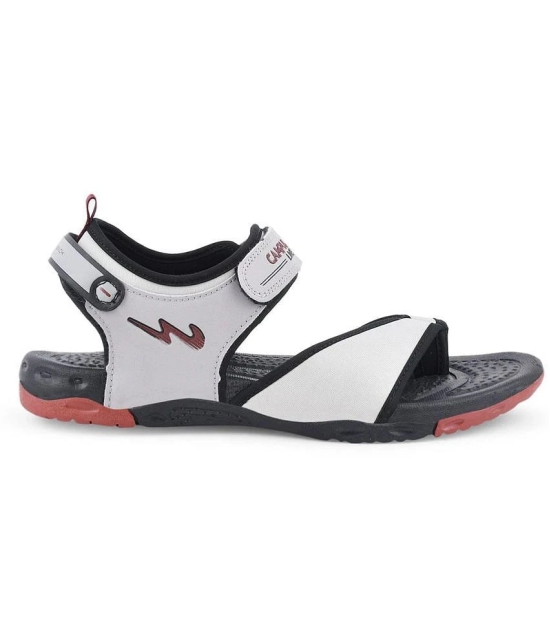 Campus - Light Grey Mens Floater Sandals - None