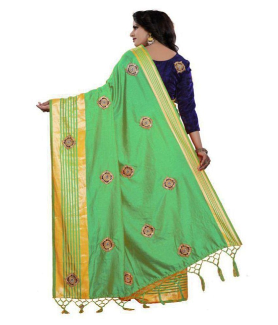 ofline selection Green,Blue Silk Saree