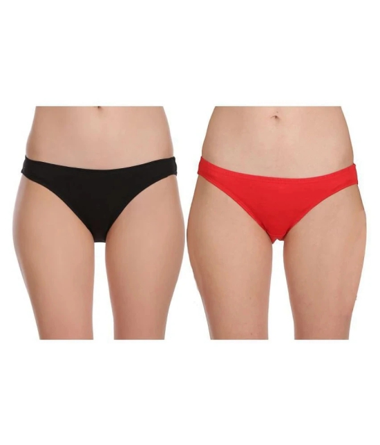 Selfcare Cotton Lycra Bikini Panties - M