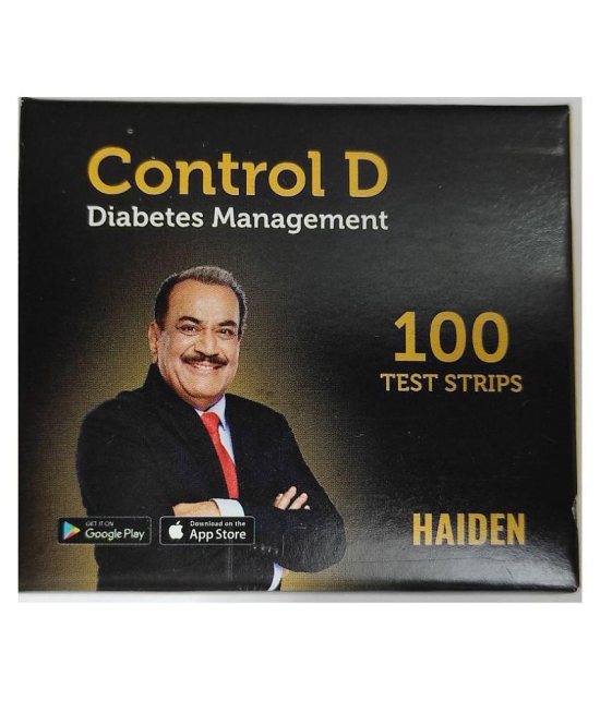 Control D 100 Sugar Test Strips Expiry Aug 2024