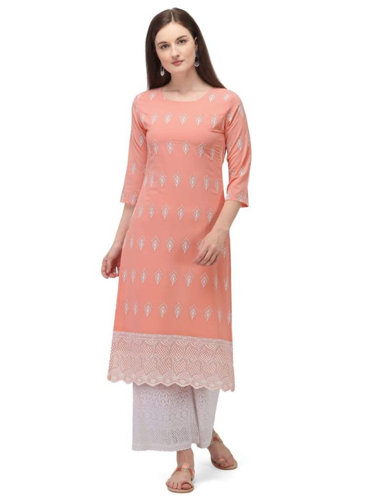 SHOPPING QUEEN Women's Georgette Kurta and Palazzo Set