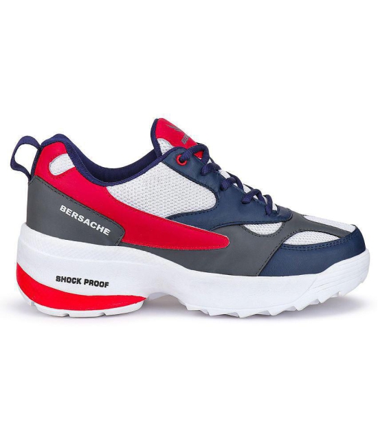 Bersache Casual Shoes Red Mens Outdoor - None