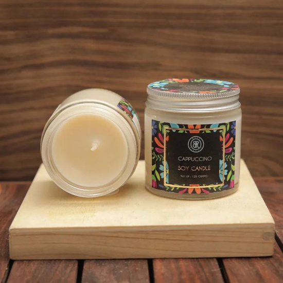 Cappuccino soy candle 125 Gm