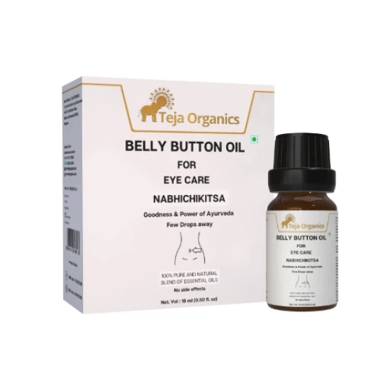 Teja Organics Belly Button Oil For Eye Care 15 ml