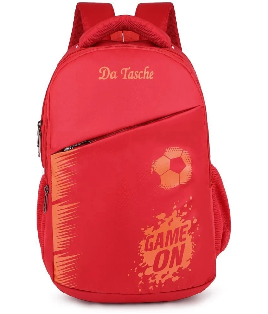 Da Tasche Red Polyester Backpack For Kids