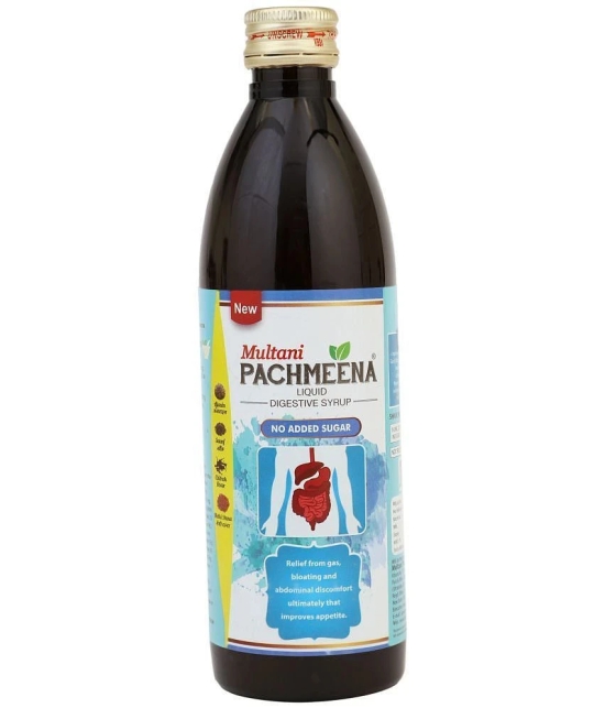 Multani Pachmeena Liquid Sugar Free(No Added Sugar) Ayurvedic Acidity Syrup 300 Ml (Pack of 2)