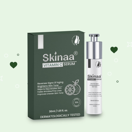 Skinaa Advanced Vitamin C Serum for Anti-Aging, Skin Brightening and Enhance Skin Texture - 30ml