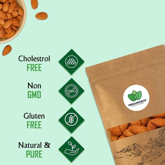 Almonds - 100% Natural Almonds Handpicked by farmers