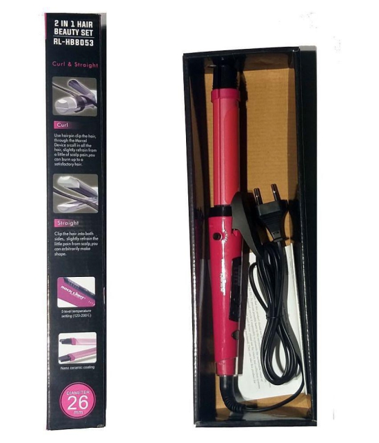 Rock Light 2 In 1 Beauty Set Hair Straightener ( MULTI )