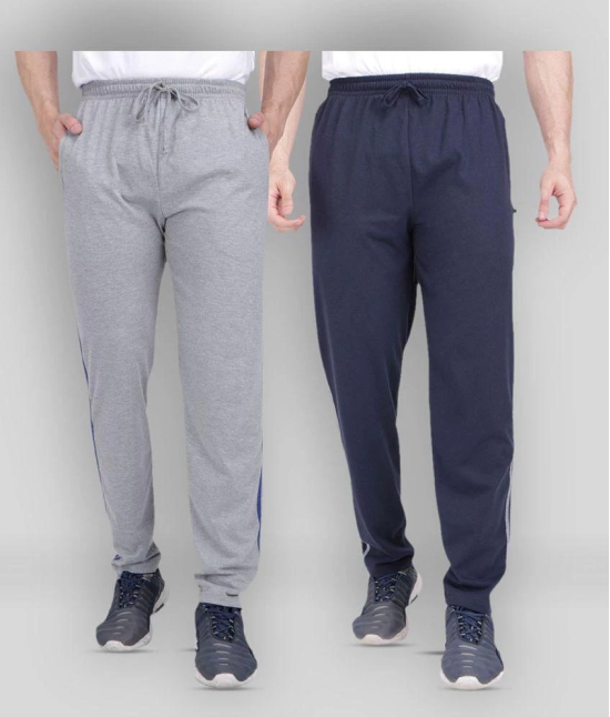 Neo Garments - Multi Cotton Mens Trackpants ( Pack of 2 ) - 2XL