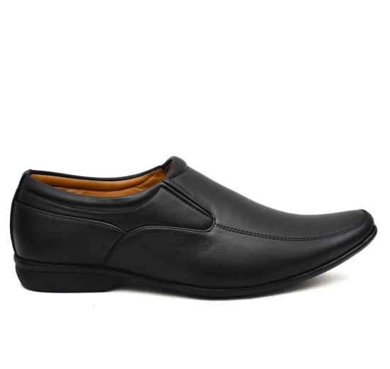 WUGO::Latest Trendy Men Formal Shoes|Black Moccasin Shoes|Office Shoes For Mens & Boys (Free Home Delivery)