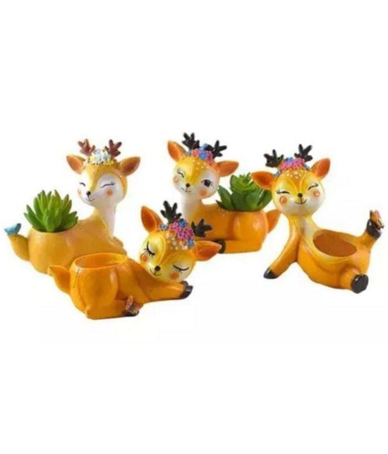 TISYAA - Assorted Desk Planters ( Pack of 1 ) - Assorted