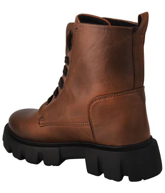 Shoetopia - Brown Women''s Ankle Length Boots - None