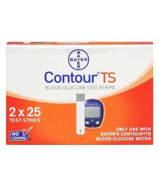 Bayer contour TS 50 (25x2) Test Strips Expiry: Apr -2022