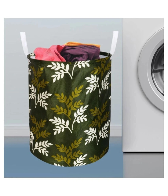 E-Retailer Set of 1 20 L+ Laundry Bags Green - Green