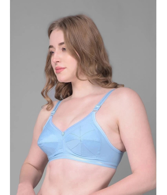 Dollar Missy Blue Cotton Non Padded Womens Everyday Bra ( Pack of 1 ) - None