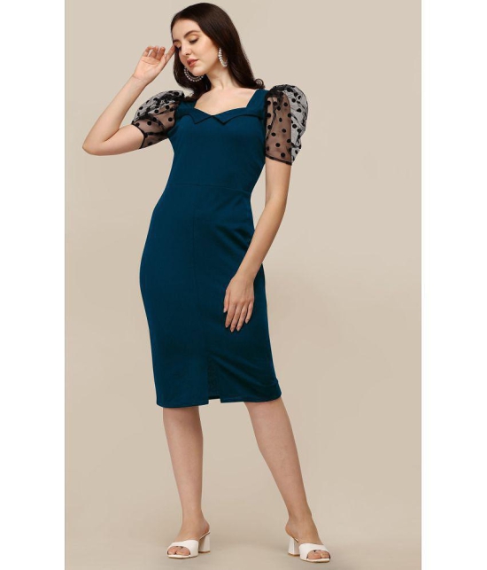 Sheetal associates - Navy Blue Polyester Women's Bodycon Dress ( Pack of 1 ) - None