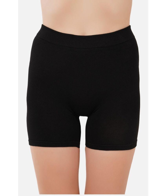 SELETA Cotton Capris - Black Single - None