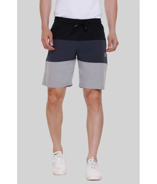 LEEBONEE Grey Polyester Mens Shorts ( Pack of 1 ) - None