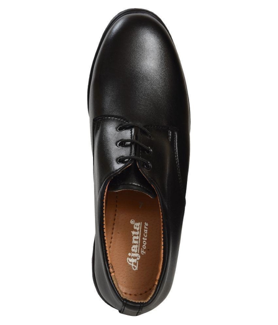 Ajanta - Black Mens Formal Shoes - None