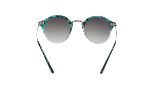 Green Round Rimmed Sunglasses(C085GR4V)